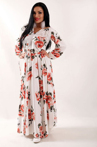 Szyfonowa sukienka AURORA WZÓR 11